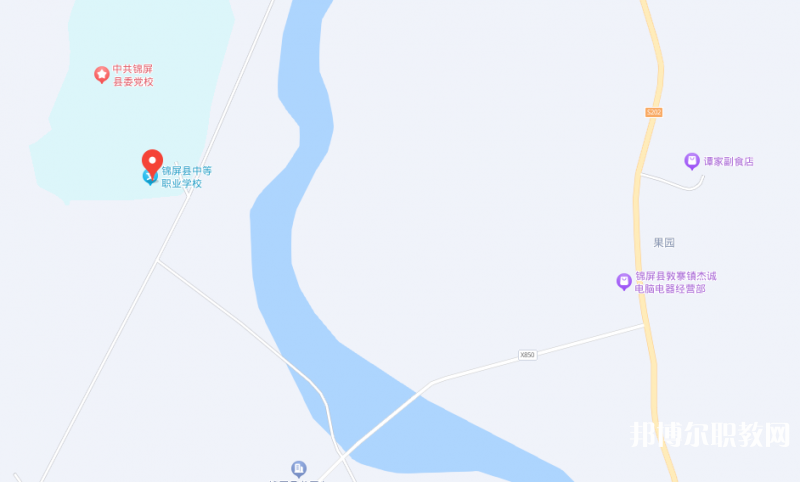 錦屏縣中等職業(yè)學(xué)校地址，乘車路線