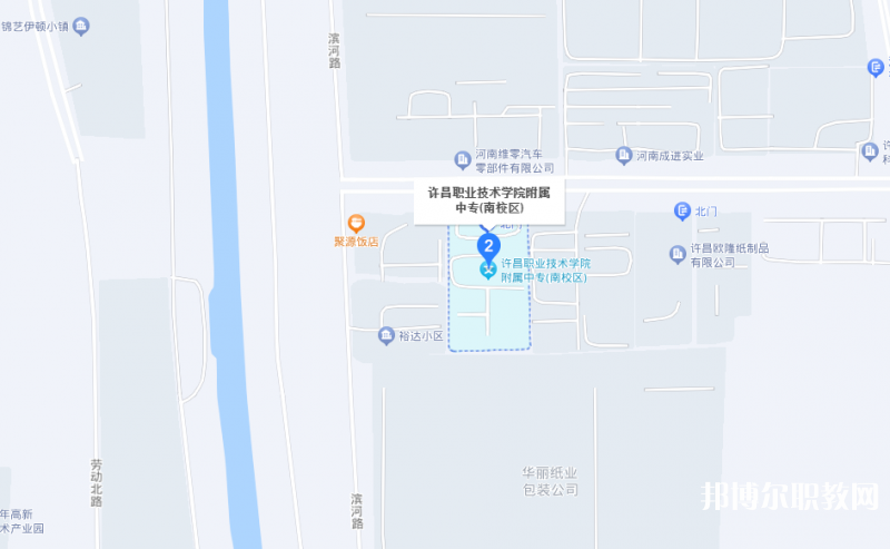 許昌市建安區(qū)職業(yè)中等專業(yè)學(xué)校地址，乘車路線