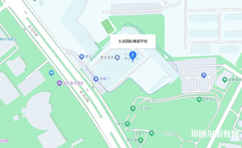 大連國(guó)際舞蹈學(xué)校地址，乘車路線