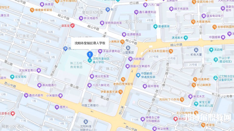 沈陽(yáng)市皇姑區(qū)聾人學(xué)校地址，乘車(chē)路線(xiàn)